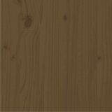  Posteljni okvir medeno rjav iz trdne borovine 90x200 cm, (20647849) | Shoptok.si