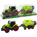  Set traktor traktor poljoprivredna balirka sijeno zelena Slike