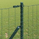 Euro Ograđivanje Ukop 25 x 1 m Čelik premazan PVC-om Zelena | shoptok.hr