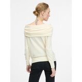 Orsay Cream women's long-sleeved T-shirt - Women's | Shoptok.si