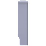  pokrivač radijatora 2 pcs siva 172 x 19 x 81.5 cm | shoptok.hr