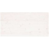  Ploča za stol bijela 100x50x2,5 cm masivna borovina pravokutna | shoptok.hr