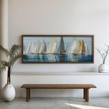 WALLXPERT FAH100-120 Multicolor Decorative Framed MDF Painting | Eponuda.com