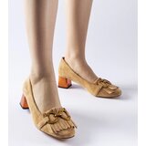 D/CEO Beige high heel pumps Unos | ePonuda.com