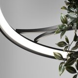 Thoro Crna LED viseća svjetiljka aluminijska ø 78 cm RIO – | shoptok.hr