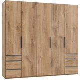 MID.YOU omara s klasičnimi vrati, barve hrasta | Shoptok.si