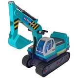 Big Excavator Construction Rider Helmet Green | shoptok.hr