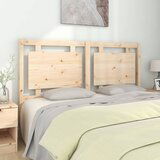 Maison Chic posteljno vzglavje - vzglavna omarica - nočna omarica 155,5x4x100 cm trdna borovina, (21704571) | Shoptok.si