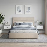  Noćni ormarić za montažu na zid 2 pcs Bijela 33 x 34,5 x 20 cm | Eponuda.com