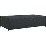 vidaXL Prevleka za pohištvo Enobarvno Črna 315 x 180 x 74 cm 600D, (5000146898) | Shoptok.si