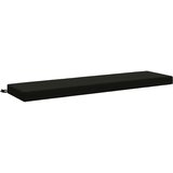  Jastučić za klupu SOEST 100% poliester Crna 140 x 40 x 8 cm Slike