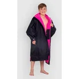 Advance Long Sleeve Kids 5-9 Surf poncho black pink