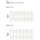 OHORA Gel Nail Sticker N Cream Cotton Naljepnice za nokte nijansa NB-076 1 kom | shoptok.hr