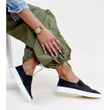 Gemre Black Lace Slip-On Sneakers Dafina | Shoptok.si