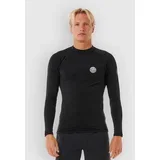 Icons Upf Brushed Longsleeve Lycra black
