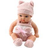 Baby Doll with Blanket, White and Pink Clothes, Hat, 18 cm | shoptok.hr