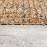 Flair Rugs Plavi/u prirodnoj boji ručno rađen juten tepih 160x230 cm Jute Boucle Blue – | shoptok.hr