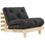 Karup Design Raztegljiv fotelj Roots Raw/Dark Grey Cene