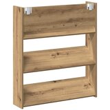  Ormar za cipele Zidne 2 pcs Umjetnički hrast 85 x 18 x 90 cm | Eponuda.ba