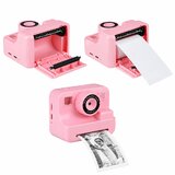 LEAN Toys dječji digitalni fotoaparat s instant ispisom fotografija, rozi | shoptok.hr