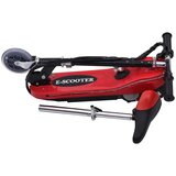  Dječji romobil sa sjedalom i LED svjetlima 120 W crveni | shoptok.hr