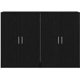  Kreveta 2 pcs Crni hrast 60 x 31 x 84 cm Konstruirano drvo | shoptok.hr