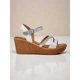 Resti Women's wedge sandals with rhinestones and glitter Eclat | shoptok.hr