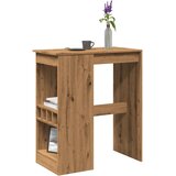  Barski stol s držačima boja hrasta 90x47,5x103,5 cm drveni | Eponuda.com