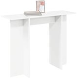  Konzolni stol Bijela 100 x 30 x 75 cm Konstruirano drvo | shoptok.hr