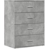  Komoda 2 kom siva boja betona 60x39x80 cm od konstruiranog drva | Eponuda.com