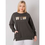 RELEVANCE Blouse-RV-BZ-7159.77P-dark khaki | Shoptok.si