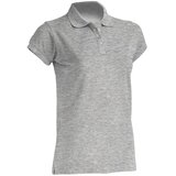  Ženska polo majica kratkih rukava, siva | Shoptok.si