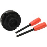 vidaXL Stezna glava za drvo s 4 čeljusti i spojem M33 čelična 100 mm | shoptok.hr