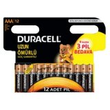 Duracell Baterije Basic AAA LR03 (12 kosov, 1,5 V) | Shoptok.si