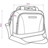  Petodijelni Komplet Putnih Kofera Crni | shoptok.hr
