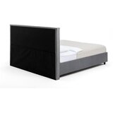 Bonami Selection Sivi tapecirani bračni krevet s podnicom i prostorom za odlaganje 160x200 cm Myra Bold – | shoptok.hr