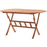  Zložljiva vrtna miza 135x85x75 cm trden akacijev les | Shoptok.si