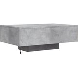  Stolić za kavu s LED svjetlima sivi boja betona 85x55x31 cm | Eponuda.ba