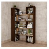 Hanah home Bookshelf CPT6013-200114-190x200x25 cm, Smeđa | Eponuda.ba
