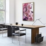  Slika - Garden of Floral Scents (1-part) - Nature in Shades of Pink 60x90 Slike