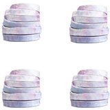 INF tie-dye potiskane ploščate vezalke (2 para) purple, (21539722) | Shoptok.si