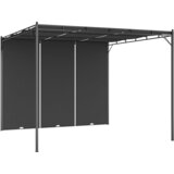  Vrtna sjenica s bočnim zastorom 3 x 3 x 2,25 m antracit | shoptok.hr