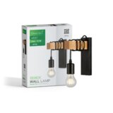 Greentech RETRO ZIDNA SVETILJKA E27 DRVO-METAL Cene