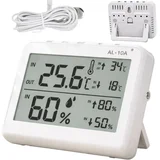 Digitalna vremenska postaja LCD termometer higrometer zunanji senzor