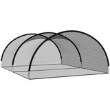  Mreža za kavez za bejzbol crna 600 x 400 x 250 cm od poliestera | shoptok.hr