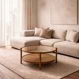 Hanah home klub sto Magnum 110, 110 cm, orah | Eponuda.com