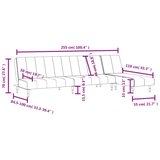  2-dijelni set sofa svjetlosivi baršunasti | shoptok.hr