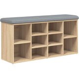  Klupa za cipele boja hrasta 102 x 32 x 50 cm konstruirano drvo | shoptok.hr