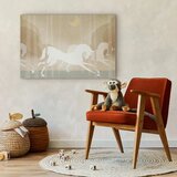  Slika - Moon Horses - Horses Galloping Among Trees on a Starry Night 90x60 Premium Print | shoptok.hr