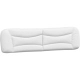  Krevet s madracem Hvar bijeli-crni 200 x 200 cm od umjetne kože | shoptok.hr